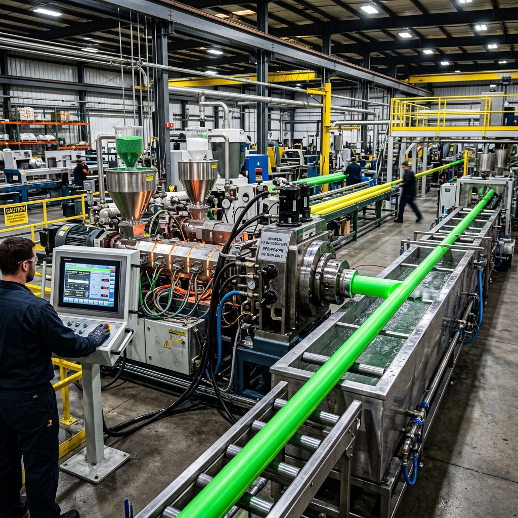 PPR Pipe Extrusion Plant
